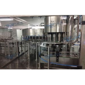 15000BPH 3 In 1 Monoblock Pure Drinking PET Bottle Water Filling Machine Producing Equipment Stainless Steel 304