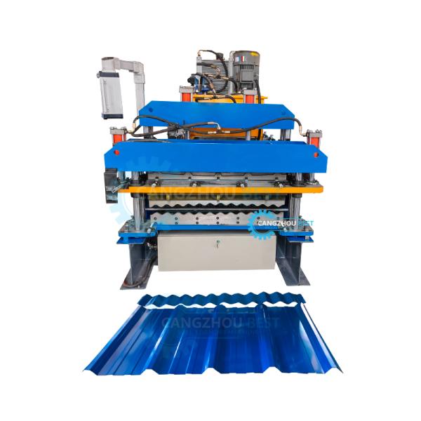 Лист крыши IBR/рифленый крен листа крыши формируя машину 4 - 6m/Min