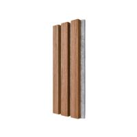 Sound Proof Walnut Acoustic Wood Slat Panels Eco Friendly Engineered Veneer Finish