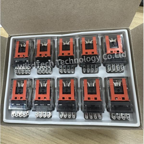 MY4N-GS DC24 General Purpose Relay 4PDT (4 Form C) 24VDC Coil Socketable