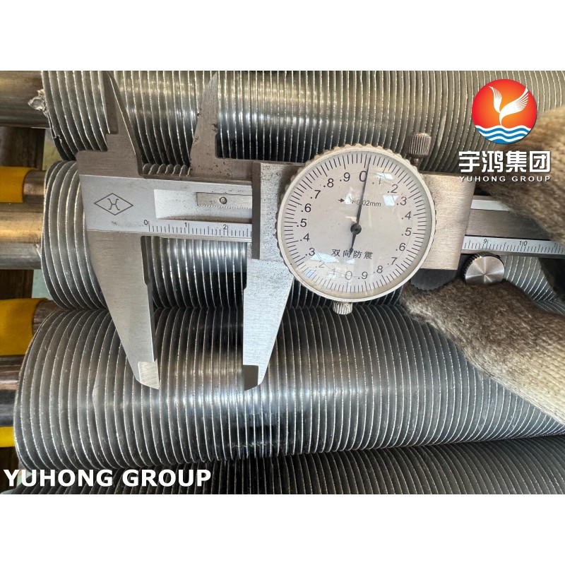 EN 10217-7 1.4301 Stainless Steel and Aluminum Extruded Fin Tube