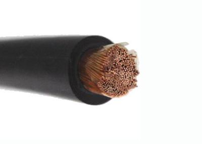 Le soudage par résistance secondaire résistant de tension de soudure de brasion flexible noir du câble A mène