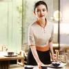 Short Sleeves Free Design Hotel Fast Food Restaurant Waiter Uniform Designs
