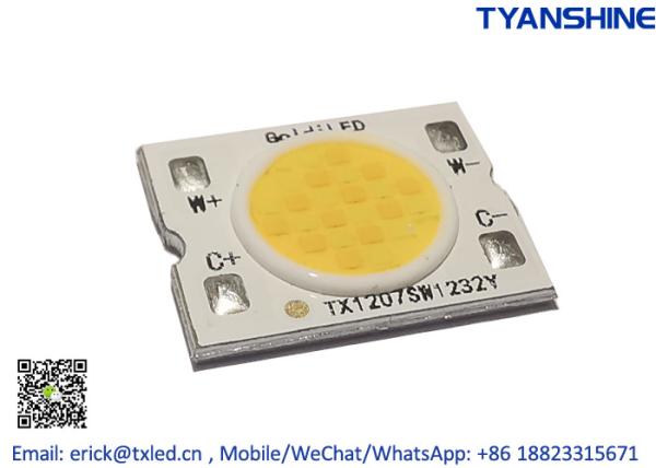 Solderless Tunable White COB LED 2800K-6000K 15W Bi-color COB CRI90