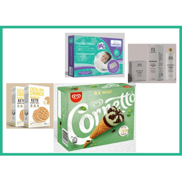 215g - 350g Food Packaging Board For biscuit Box Eco Friendly And Recyclable