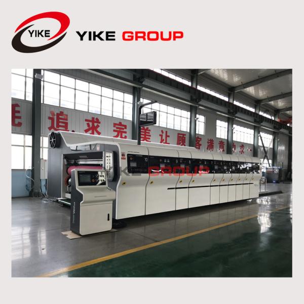High Definition Corrugated Cardboard Automatic Vaccum Transfer Flexo Printing Slotting Rotary Diecutting Machine
