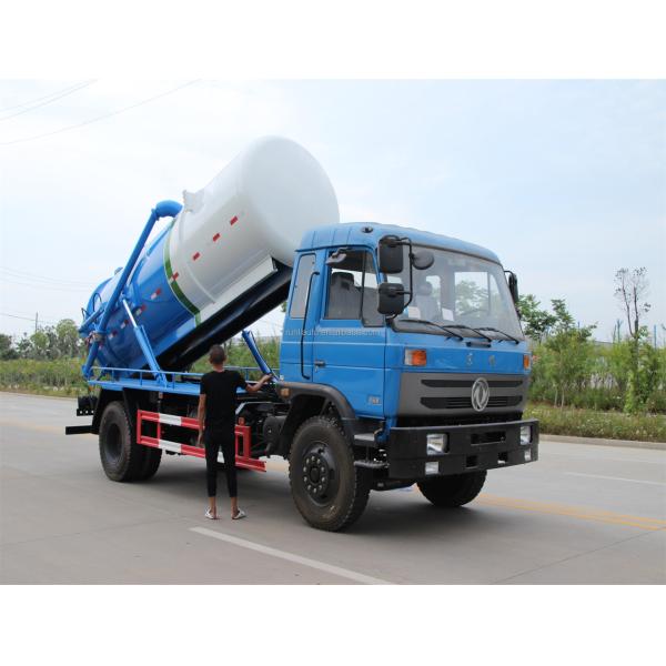 Camion d'aspiration d'eaux usées Dongfeng 10CBM avec un bon prix à vendre