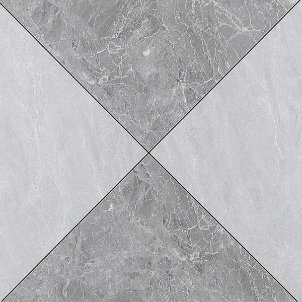 Gray Matt Glazed Ceramic Rustic Tile 400x400mm Indoor Floor Wall