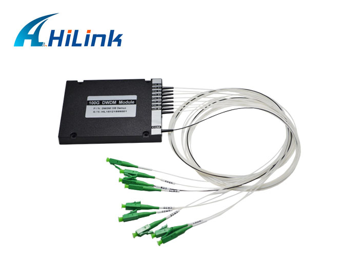 Высококачественный с низким каналом 100GHZ 0.8nm DWDM Mux Demux вносимой потери 8