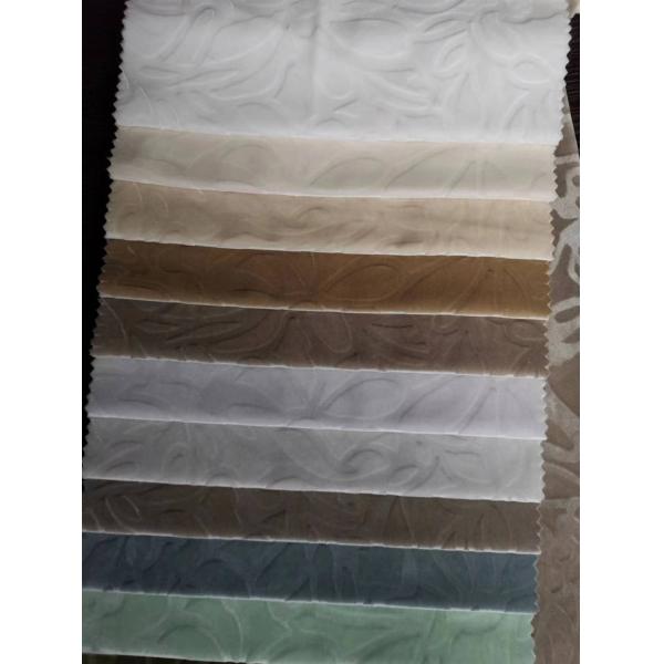 100% de poliéster de tela de terciopelo italiano Rainbow Brush Tear resistente para el sofá