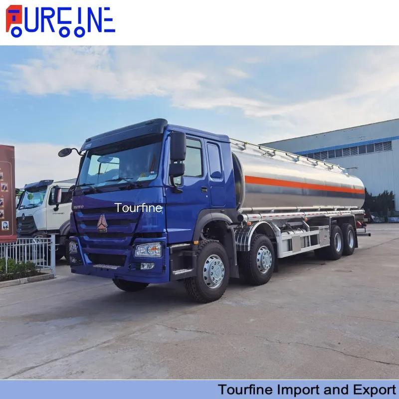 35000L HOWO 8x4 Diesel Fuel Tanker Truck Oil Bowser Truck for Africa Fuel Transport