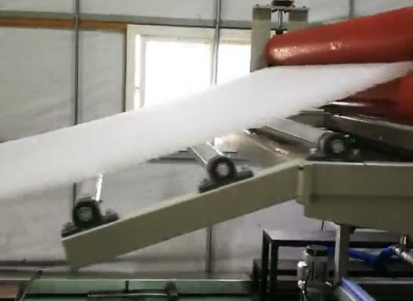 380V 50HZ Plastic Mat Making Machine , PP Processing Machine For Bed Mattress