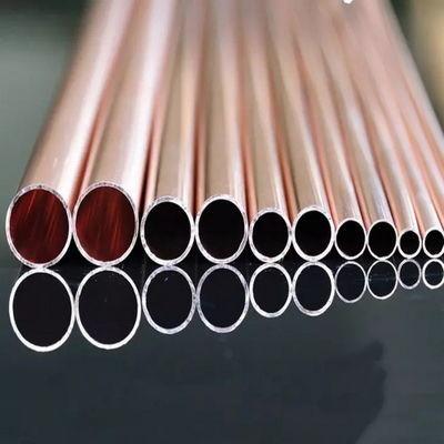 2 3 Copper Alloy C11000 C12200 B2 Astm B280 Seamless Copper Tube Round 0.5mm