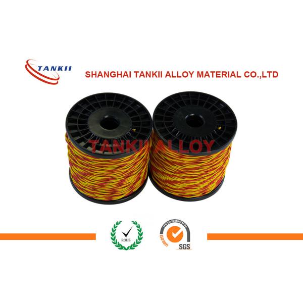 Напечатайте провод авг провода 24 расширения термопары к красный и желтый для кабеля