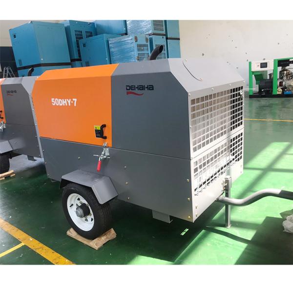 8 Bar Portable Diesel Air Compressor Stationary Small Screw Compressors