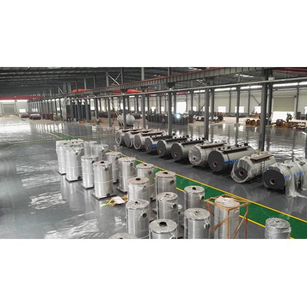 Flow Interrupters Oil Fired Hot Water Boiler , Fuel Oil Water Heater Energy Efficient