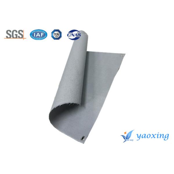 Ткань стеклоткани Twill толщины 0.4mm покрытая силиконом для рукава изоляции огня