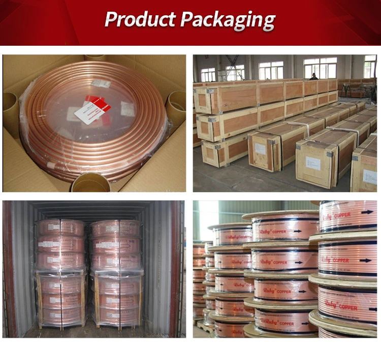 ASTM Uns C10100 Red Copper Tubing Seamless Copper Round Tube
