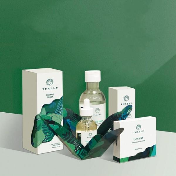 ECO Biodegradable Cosmetic Paper Box Packaging SGS EN13432