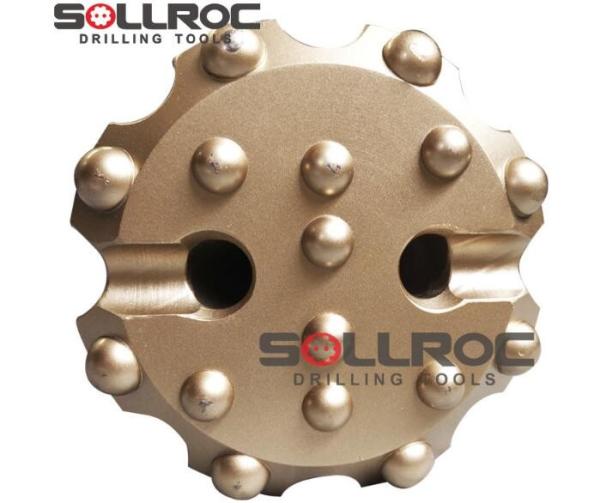QL60 DTH High Wear Resistance Hammer Drill Bits For Water Well Drilling