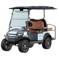 72V 5KW moteur AC soulevé 4 Voiture de chasseur de passagers édition de base Voiture de golf communautaire électrique pour le transport communautaire