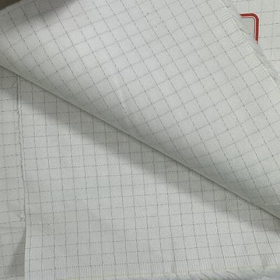 Grey Blue Orange Textile Anti Static CVC Polyester Cotton Antistatic Fabric