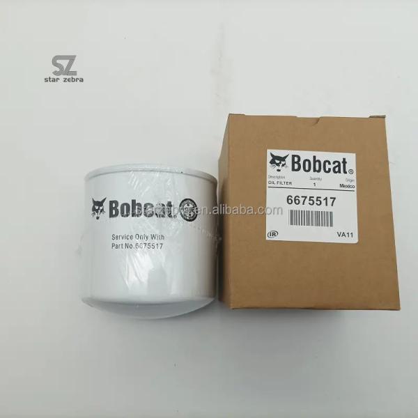 Bob Excavator Diesel Filter Element Oil Filter for Manufacturing Plant Construction Machinery Parts