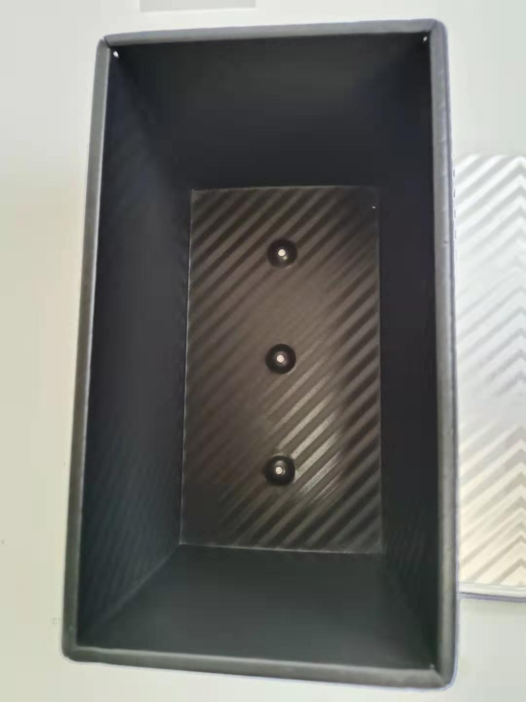 196x106x110mm гофрированный лоток не токсического хлебца 450g алюминиевый