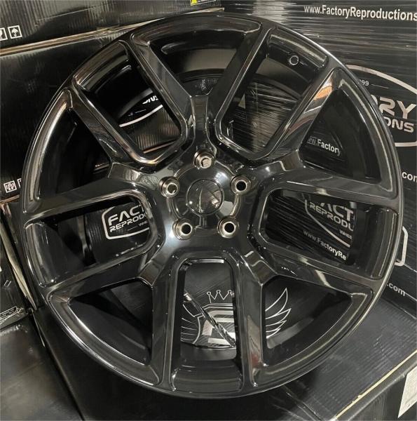 Fits 24 RAM Limited Gloss Black All Season Tires Wheels Rims For 1500 5x139.7