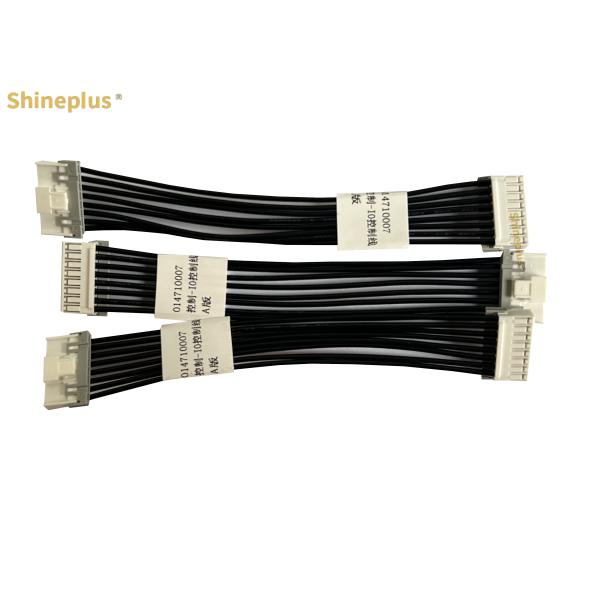 Metal Shield Insulated IO Control Medical 8 Core Cable Harness UL1007 22AWG 100mm
