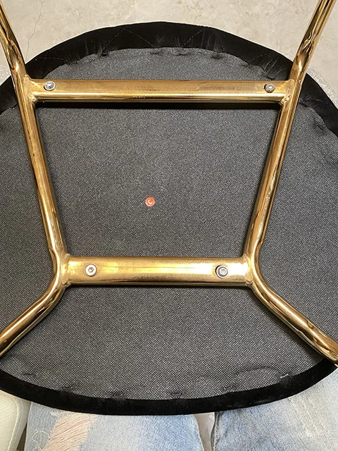 Soft Velvet Upholstered High Back Armless Chairs for Modern Restaurant Seating