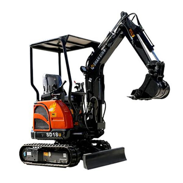 CARTER 1800kg Hydraulic Mini Excavator / SD18U Digger Construction Equipment Excavator
