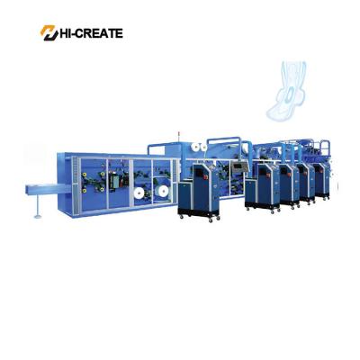 800pcs/Min Sanitary Napkins Production Plant