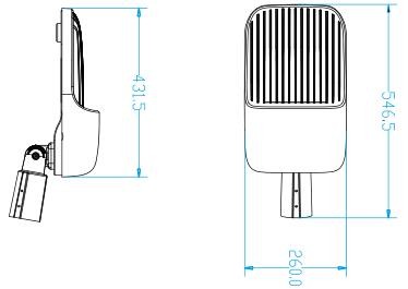 Solar Solar Yard Lights Wider Lighting Area Intelligent Motion Sensor 1700-2500lm