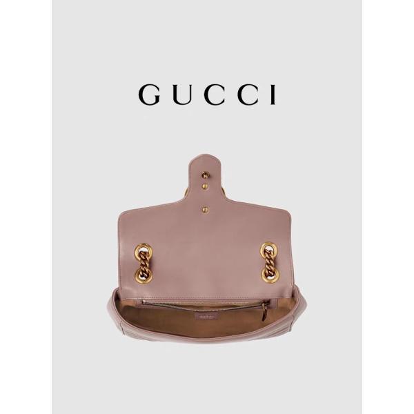 Пинк сумки посыльного Marmont Matelassé мини заклеймленный практически для дамы