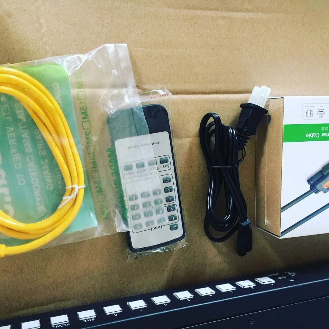 Switcher 8 матрицы инфракрасн 1080P HDMI 1,4 8x8 4Kx2k 30Hz 3D В 8 ВНЕ
