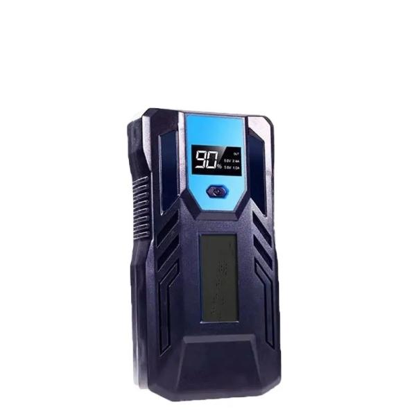 28000mAh 12V 2500A Peak Car Emergency Tool Jump Starter Portable Power Bank with Flashlight and AC400V Rated Output