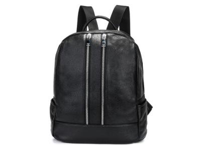 Medium Double Zipper Womens Backpack Bags , Casual Shoulder Bag For Work