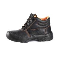 Unisex Genuine Leather Breathable Footwear With Heat Resistant/Oil Resistant PU/PU Outsole Safety Shoes