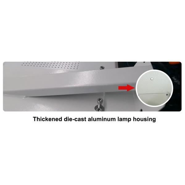 200w High Lumen Vertical Aluminum Integrated Solar Panel Lamp Street Lighting 5000 Lumens All in One Solar Street Led Light