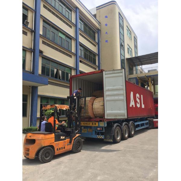 GYFTY Outdoor Aerial 24 Core Fiber Optic Cable with FRP Strength Member , ISO RoHS