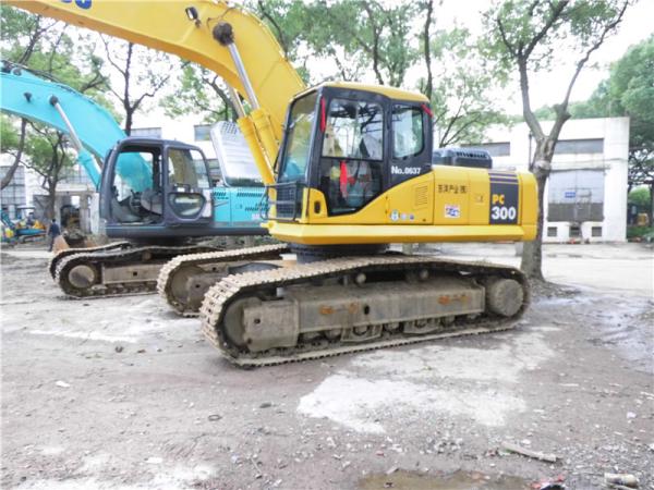 2012 anos usaram a profundidade de escavação da cubeta 7380mm da máquina escavadora PC300-7 1.4cbm de KOMATSU