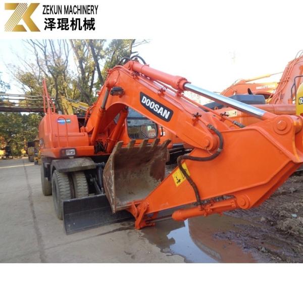 Excavadora de rodas usadas DH150W-7 laranja
