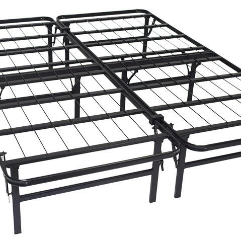 Customized Logo Heavy Duty Full Size Metal Mesh Frame Bed for School or Hotel Needs