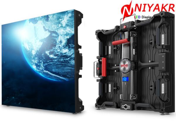 P6 Outdoor LED Backdrop Screen Rental LED Screen Full Color For Video Advertising