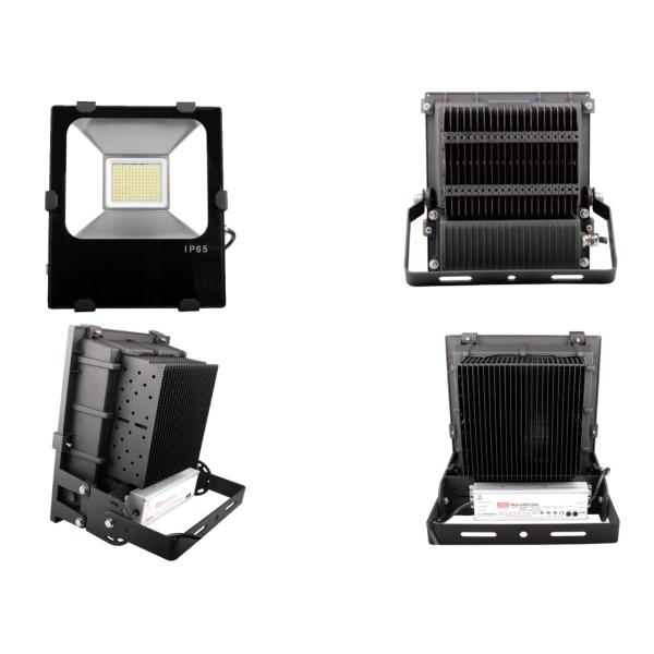 IP65 наружные светодиодные подсветки 12000 мм Алюминий 10W-200W Холодный белый