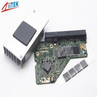 Matériaux d'absorption de chaleur conducteurs doux gris foncé 1,5 W/MK pour électronique industrielle