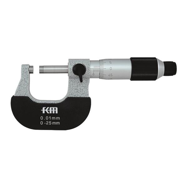 Instrumento de medición de precisión de micrómetro exterior antimagnético de 0-25 mm