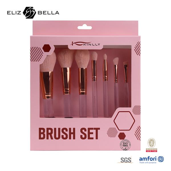 7pcs Synthetic Hair Makeup Brush Beauty Tools Powder / Eyeshadow /Foundation Brushes