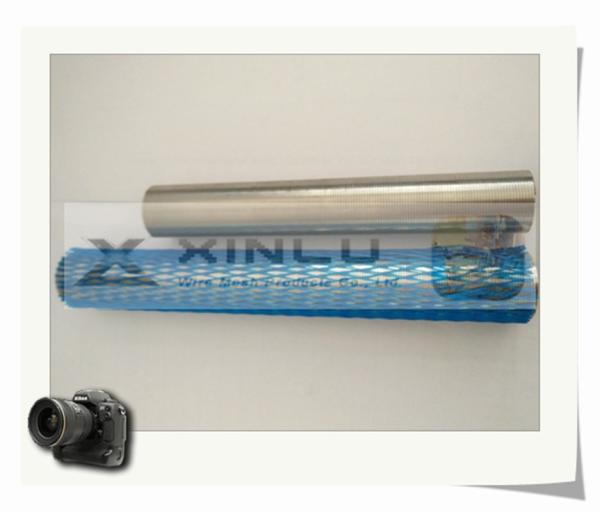 Precision V Wire Screen Pipe 25 - 300mm Non magnetic Stainless Steel Welded Tube